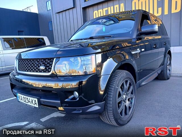 Чорний Ленд Ровер Range Rover Sport, об'ємом двигуна 3 л та пробігом 158 тис. км за 24500 $, фото 1 на Automoto.ua