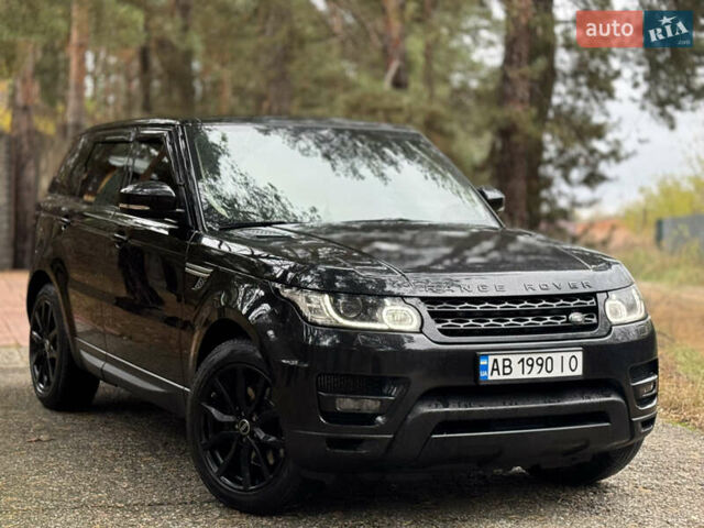 Черный Ленд Ровер Рендж Ровер Спорт, объемом двигателя 2.99 л и пробегом 218 тыс. км за 23900 $, фото 1 на Automoto.ua