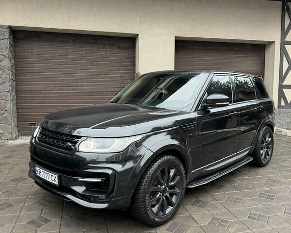 Черный Ленд Ровер Рендж Ровер Спорт, объемом двигателя 2.99 л и пробегом 222 тыс. км за 32000 $, фото 1 на Automoto.ua