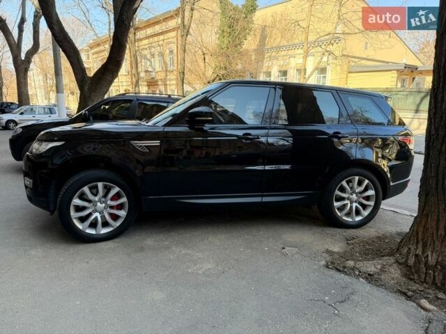 Черный Ленд Ровер Рендж Ровер Спорт, объемом двигателя 5 л и пробегом 166 тыс. км за 30300 $, фото 1 на Automoto.ua