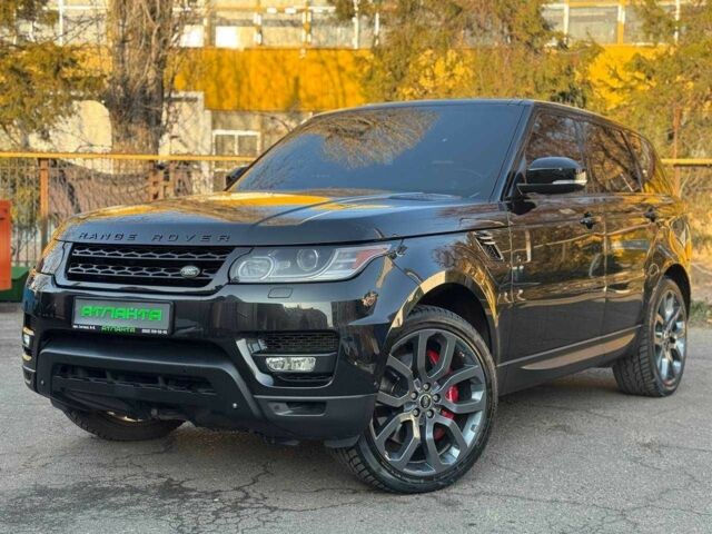 Чорний Ленд Ровер Range Rover Sport, об'ємом двигуна 5 л та пробігом 170 тис. км за 24900 $, фото 1 на Automoto.ua