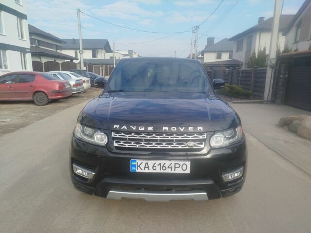 Черный Ленд Ровер Рендж Ровер Спорт, объемом двигателя 3 л и пробегом 219 тыс. км за 21500 $, фото 1 на Automoto.ua