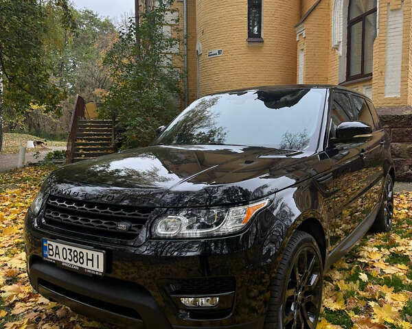 Черный Ленд Ровер Рендж Ровер Спорт, объемом двигателя 3 л и пробегом 185 тыс. км за 30999 $, фото 1 на Automoto.ua