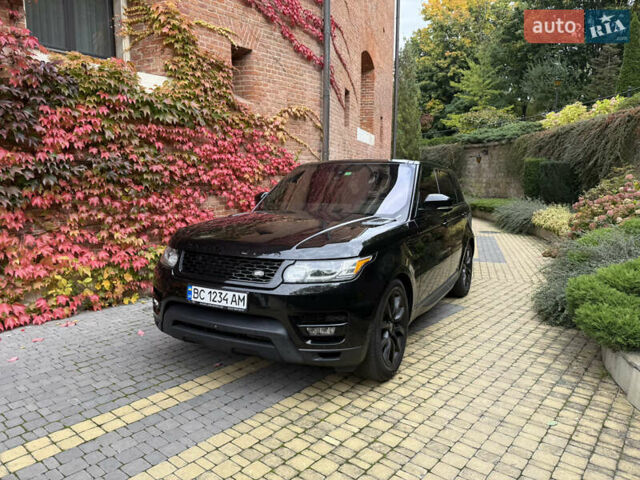 Черный Ленд Ровер Рендж Ровер Спорт, объемом двигателя 3 л и пробегом 189 тыс. км за 24500 $, фото 1 на Automoto.ua