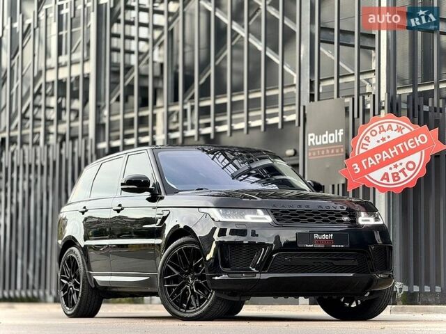 Чорний Ленд Ровер Range Rover Sport, об'ємом двигуна 3 л та пробігом 196 тис. км за 33500 $, фото 1 на Automoto.ua