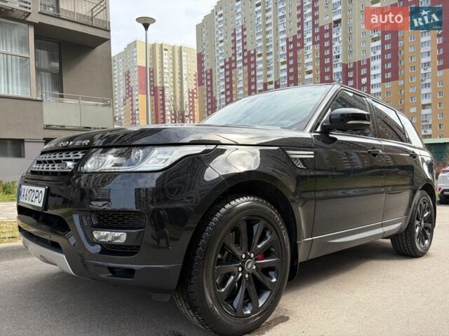 Чорний Ленд Ровер Range Rover Sport, об'ємом двигуна 3 л та пробігом 121 тис. км за 29300 $, фото 1 на Automoto.ua