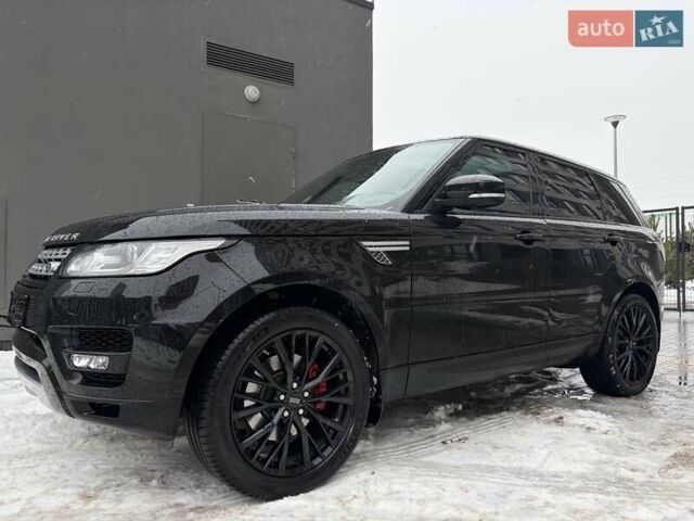 Чорний Ленд Ровер Range Rover Sport, об'ємом двигуна 3 л та пробігом 121 тис. км за 29222 $, фото 1 на Automoto.ua