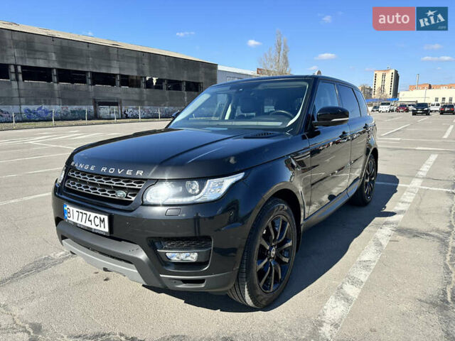 Чорний Ленд Ровер Range Rover Sport, об'ємом двигуна 2.99 л та пробігом 163 тис. км за 33700 $, фото 1 на Automoto.ua