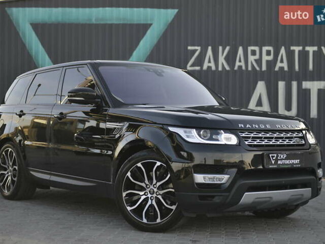 Черный Ленд Ровер Рендж Ровер Спорт, объемом двигателя 2.99 л и пробегом 143 тыс. км за 44000 $, фото 1 на Automoto.ua