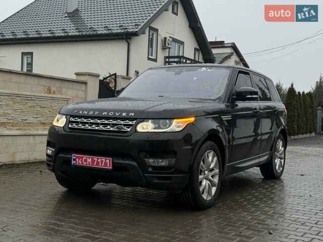 Черный Ленд Ровер Рендж Ровер Спорт, объемом двигателя 2.99 л и пробегом 199 тыс. км за 29500 $, фото 1 на Automoto.ua