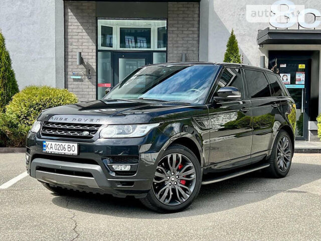 Чорний Ленд Ровер Range Rover Sport, об'ємом двигуна 3 л та пробігом 100 тис. км за 42500 $, фото 1 на Automoto.ua