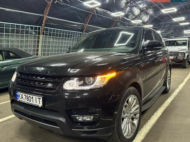 Черный Ленд Ровер Рендж Ровер Спорт, объемом двигателя 2.99 л и пробегом 160 тыс. км за 32500 $, фото 1 на Automoto.ua