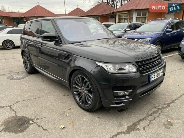 Черный Ленд Ровер Рендж Ровер Спорт, объемом двигателя 3 л и пробегом 90 тыс. км за 32000 $, фото 1 на Automoto.ua