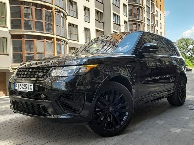 Чорний Ленд Ровер Range Rover Sport, об'ємом двигуна 5 л та пробігом 144 тис. км за 36999 $, фото 1 на Automoto.ua