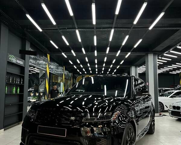 Черный Ленд Ровер Рендж Ровер Спорт, объемом двигателя 2.99 л и пробегом 116 тыс. км за 47500 $, фото 1 на Automoto.ua