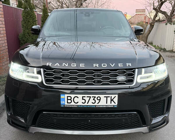 Черный Ленд Ровер Рендж Ровер Спорт, объемом двигателя 2.99 л и пробегом 124 тыс. км за 38999 $, фото 1 на Automoto.ua
