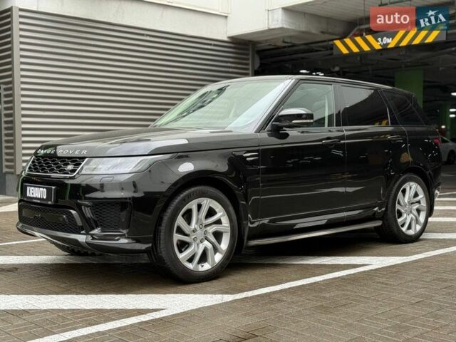 Черный Ленд Ровер Рендж Ровер Спорт, объемом двигателя 2.99 л и пробегом 165 тыс. км за 40000 $, фото 1 на Automoto.ua