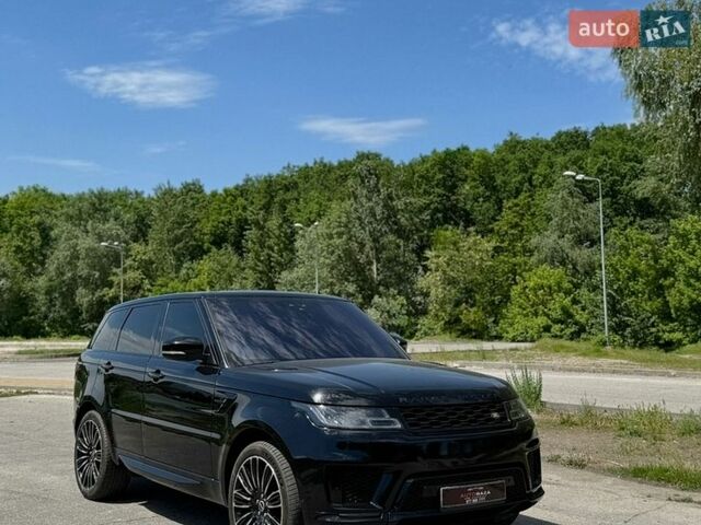 Черный Ленд Ровер Рендж Ровер Спорт, объемом двигателя 3 л и пробегом 170 тыс. км за 43000 $, фото 1 на Automoto.ua