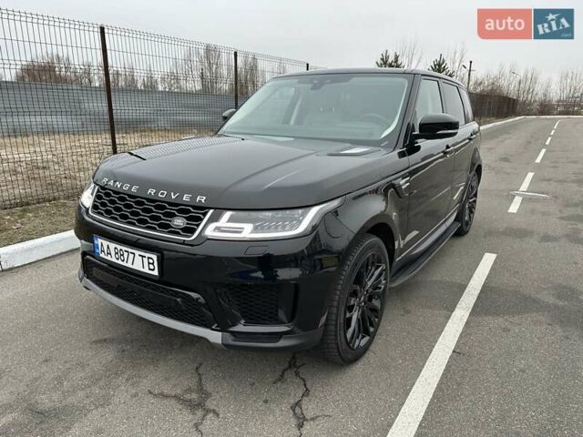 Черный Ленд Ровер Рендж Ровер Спорт, объемом двигателя 2 л и пробегом 72 тыс. км за 45000 $, фото 1 на Automoto.ua