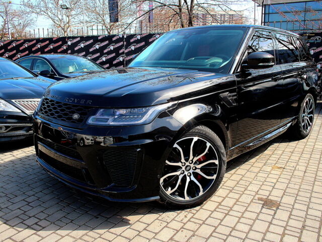 Чорний Ленд Ровер Range Rover Sport, об'ємом двигуна 5 л та пробігом 2 тис. км за 115000 $, фото 1 на Automoto.ua