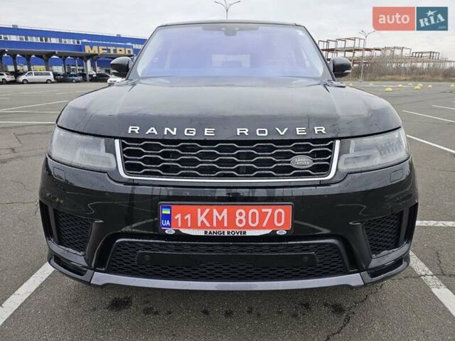 Черный Ленд Ровер Рендж Ровер Спорт, объемом двигателя 3 л и пробегом 249 тыс. км за 45999 $, фото 1 на Automoto.ua