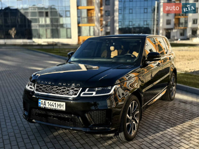 Черный Ленд Ровер Рендж Ровер Спорт, объемом двигателя 2.99 л и пробегом 140 тыс. км за 48000 $, фото 1 на Automoto.ua