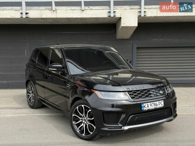 Чорний Ленд Ровер Range Rover Sport, об'ємом двигуна 2 л та пробігом 73 тис. км за 44500 $, фото 1 на Automoto.ua