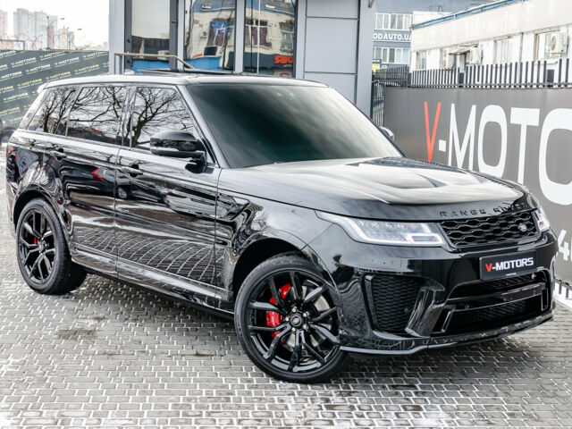 Чорний Ленд Ровер Range Rover Sport, об'ємом двигуна 5 л та пробігом 19 тис. км за 145500 $, фото 1 на Automoto.ua