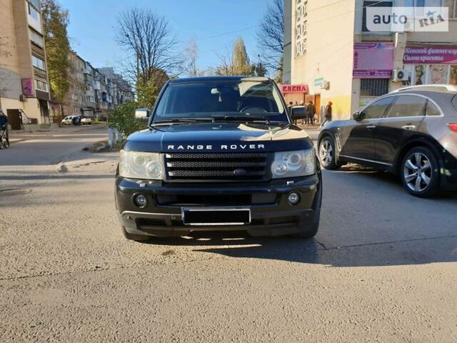 Чорний Ленд Ровер Range Rover Sport, об'ємом двигуна 4.2 л та пробігом 173 тис. км за 16800 $, фото 1 на Automoto.ua