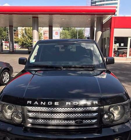 Чорний Ленд Ровер Range Rover Sport, об'ємом двигуна 4.2 л та пробігом 160 тис. км за 18500 $, фото 1 на Automoto.ua