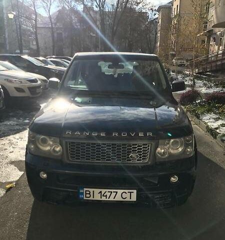 Чорний Ленд Ровер Range Rover Sport, об'ємом двигуна 4.2 л та пробігом 156 тис. км за 13800 $, фото 1 на Automoto.ua