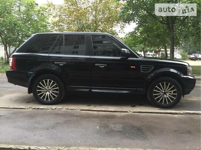 Чорний Ленд Ровер Range Rover Sport, об'ємом двигуна 4.4 л та пробігом 225 тис. км за 16000 $, фото 1 на Automoto.ua