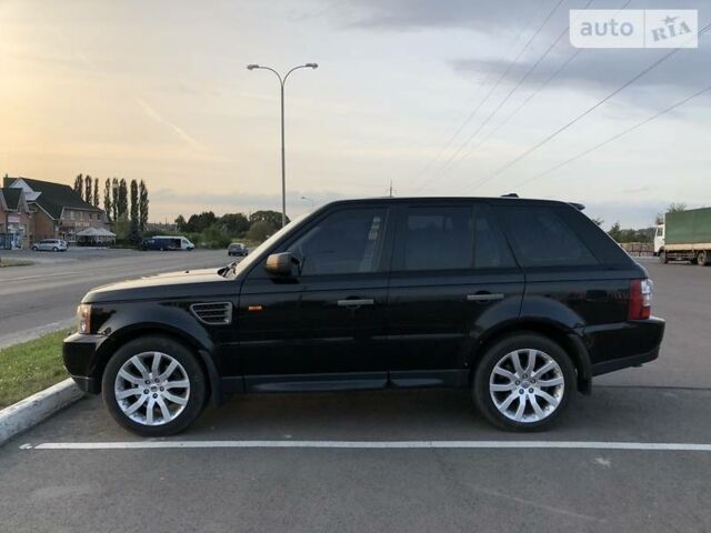 Чорний Ленд Ровер Range Rover Sport, об'ємом двигуна 4.4 л та пробігом 142 тис. км за 18500 $, фото 1 на Automoto.ua