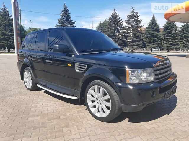 Чорний Ленд Ровер Range Rover Sport, об'ємом двигуна 4.2 л та пробігом 149 тис. км за 20800 $, фото 1 на Automoto.ua