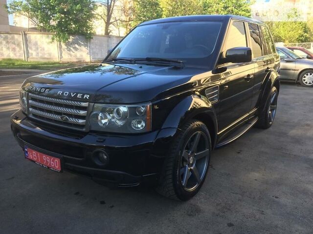 Чорний Ленд Ровер Range Rover Sport, об'ємом двигуна 4.2 л та пробігом 135 тис. км за 23000 $, фото 1 на Automoto.ua