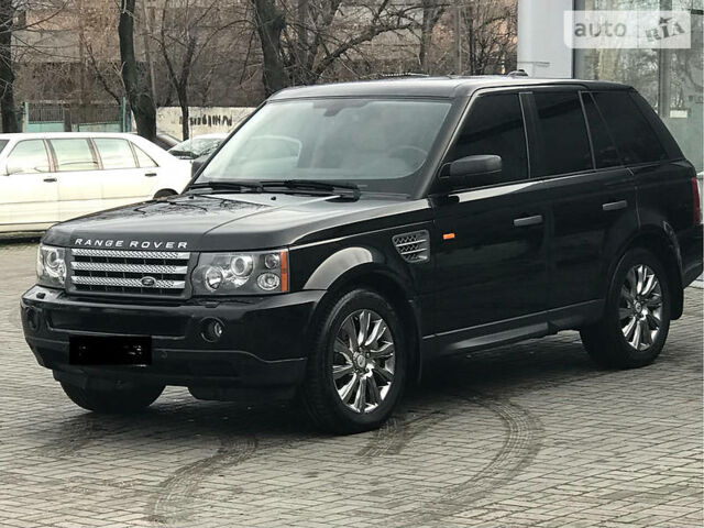 Чорний Ленд Ровер Range Rover Sport, об'ємом двигуна 4.2 л та пробігом 113 тис. км за 19700 $, фото 1 на Automoto.ua