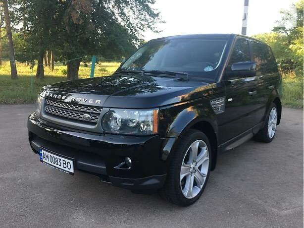 Чорний Ленд Ровер Range Rover Sport, об'ємом двигуна 3 л та пробігом 180 тис. км за 34700 $, фото 1 на Automoto.ua