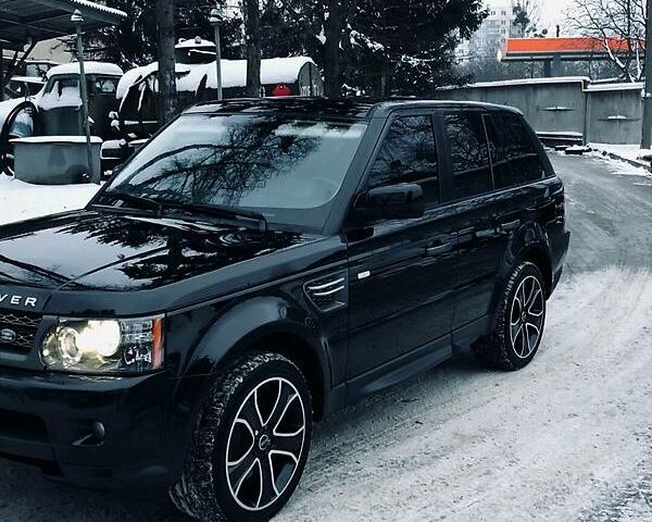 Чорний Ленд Ровер Range Rover Sport, об'ємом двигуна 3 л та пробігом 200 тис. км за 26999 $, фото 1 на Automoto.ua