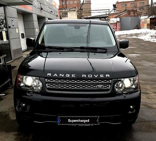 Чорний Ленд Ровер Range Rover Sport, об'ємом двигуна 5 л та пробігом 141 тис. км за 33000 $, фото 1 на Automoto.ua