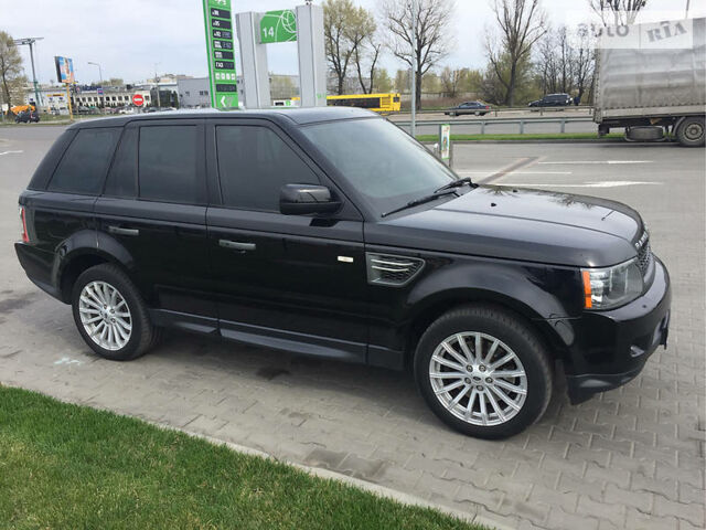 Чорний Ленд Ровер Range Rover Sport, об'ємом двигуна 5 л та пробігом 139 тис. км за 28000 $, фото 1 на Automoto.ua