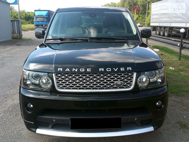Чорний Ленд Ровер Range Rover Sport, об'ємом двигуна 5 л та пробігом 106 тис. км за 39900 $, фото 1 на Automoto.ua
