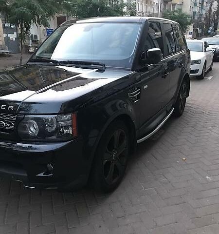 Чорний Ленд Ровер Range Rover Sport, об'ємом двигуна 5 л та пробігом 75 тис. км за 36500 $, фото 1 на Automoto.ua