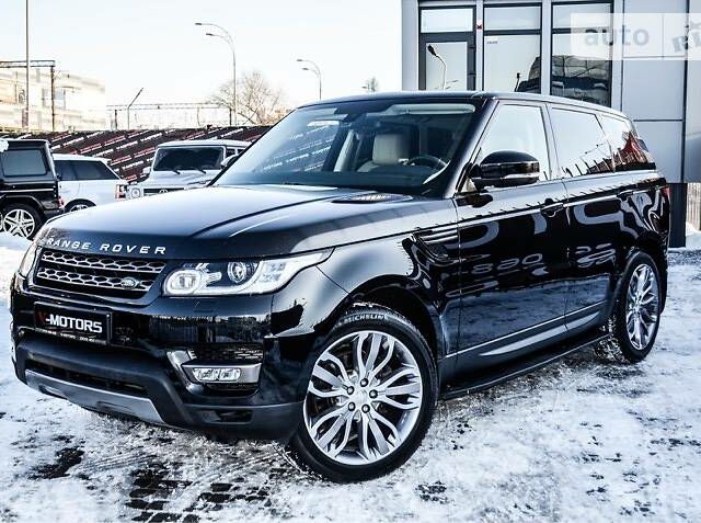 Чорний Ленд Ровер Range Rover Sport, об'ємом двигуна 3 л та пробігом 94 тис. км за 64999 $, фото 1 на Automoto.ua