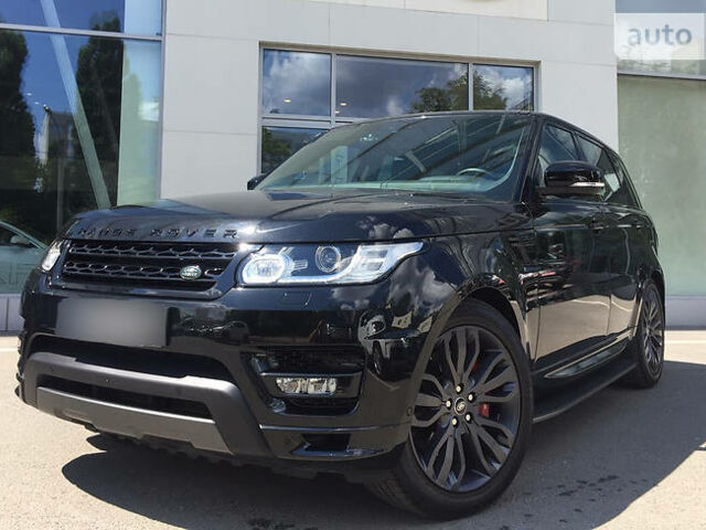 Чорний Ленд Ровер Range Rover Sport, об'ємом двигуна 3 л та пробігом 8 тис. км за 113900 $, фото 1 на Automoto.ua