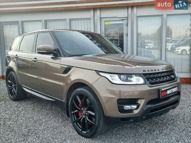 Коричневий Ленд Ровер Range Rover Sport, об'ємом двигуна 5 л та пробігом 154 тис. км за 29500 $, фото 1 на Automoto.ua