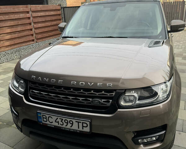 Коричневый Ленд Ровер Рендж Ровер Спорт, объемом двигателя 2.99 л и пробегом 136 тыс. км за 36000 $, фото 1 на Automoto.ua