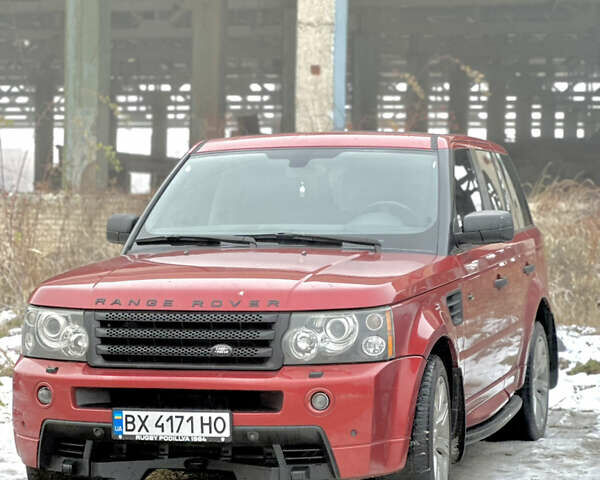 Красный Ленд Ровер Рендж Ровер Спорт, объемом двигателя 2.72 л и пробегом 274 тыс. км за 10800 $, фото 1 на Automoto.ua