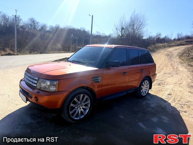Красный Ленд Ровер Рендж Ровер Спорт, объемом двигателя 4.2 л и пробегом 260 тыс. км за 7000 $, фото 1 на Automoto.ua