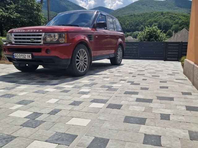 Червоний Ленд Ровер Range Rover Sport, об'ємом двигуна 2.72 л та пробігом 300 тис. км за 9500 $, фото 1 на Automoto.ua