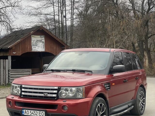 Красный Ленд Ровер Рендж Ровер Спорт, объемом двигателя 4.2 л и пробегом 1 тыс. км за 7000 $, фото 1 на Automoto.ua